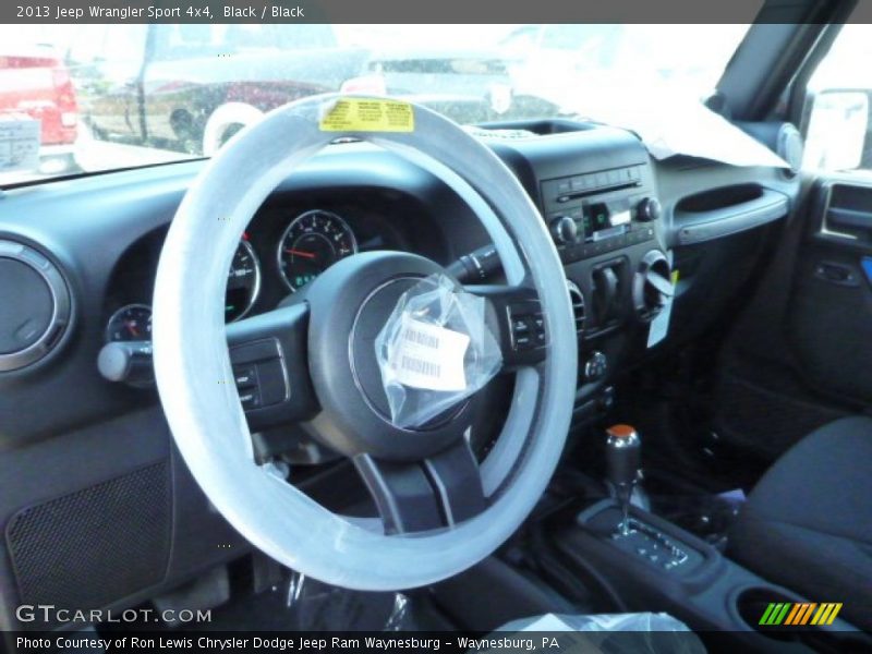 Black / Black 2013 Jeep Wrangler Sport 4x4