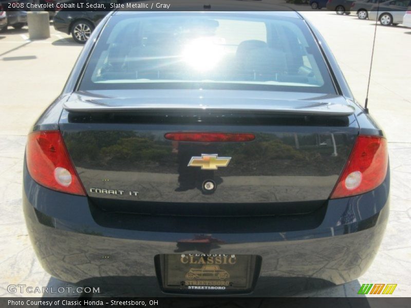 Slate Metallic / Gray 2008 Chevrolet Cobalt LT Sedan