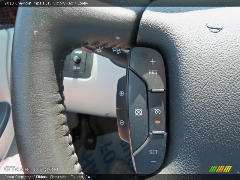 Controls of 2013 Impala LT