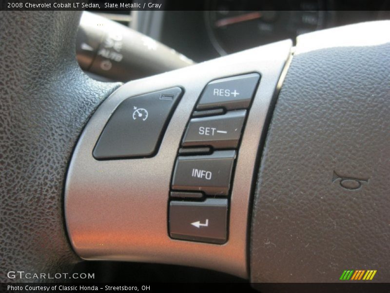 Slate Metallic / Gray 2008 Chevrolet Cobalt LT Sedan