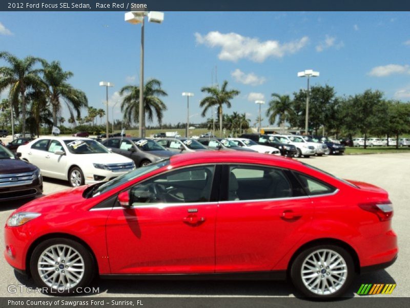  2012 Focus SEL Sedan Race Red