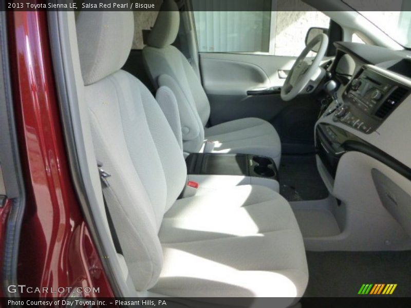 Salsa Red Pearl / Bisque 2013 Toyota Sienna LE