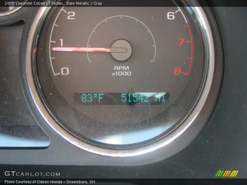 Slate Metallic / Gray 2008 Chevrolet Cobalt LT Sedan