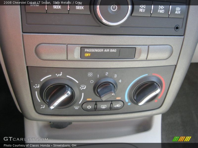 Slate Metallic / Gray 2008 Chevrolet Cobalt LT Sedan