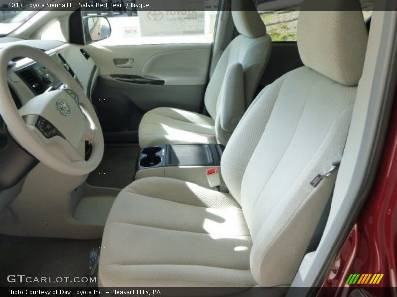 Salsa Red Pearl / Bisque 2013 Toyota Sienna LE