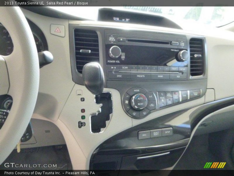 Salsa Red Pearl / Bisque 2013 Toyota Sienna LE