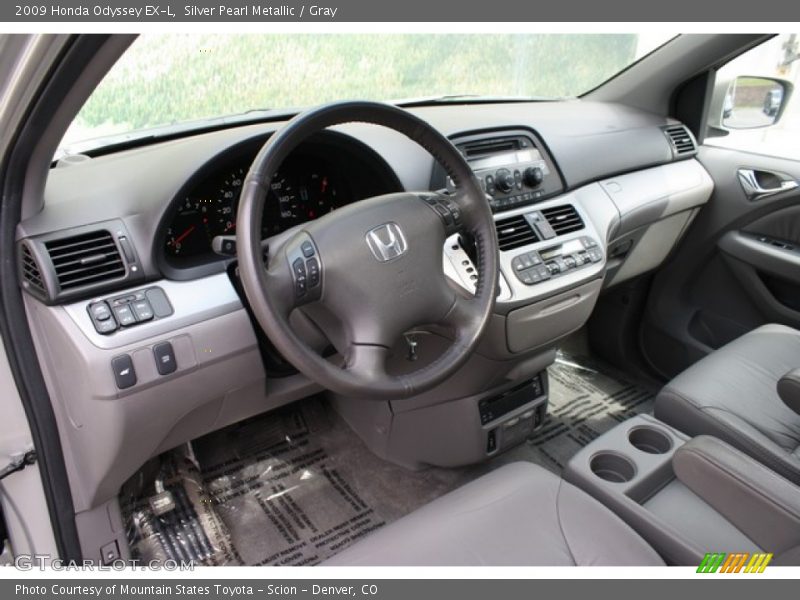 Dashboard of 2009 Odyssey EX-L