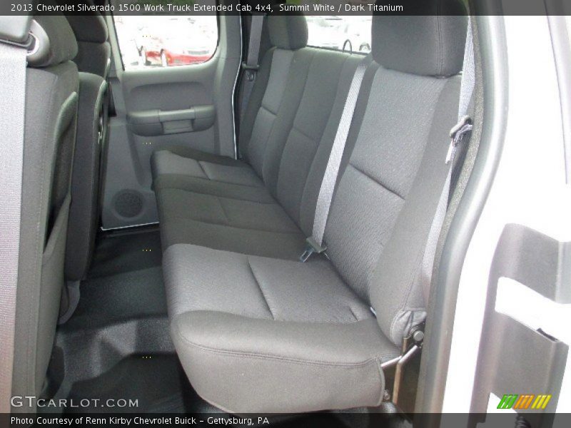 Summit White / Dark Titanium 2013 Chevrolet Silverado 1500 Work Truck Extended Cab 4x4