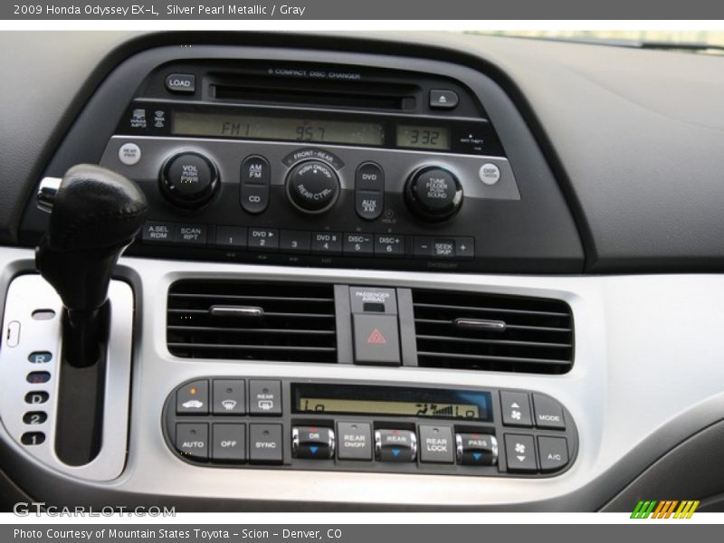 Controls of 2009 Odyssey EX-L