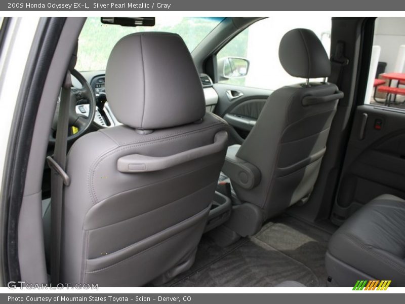 Silver Pearl Metallic / Gray 2009 Honda Odyssey EX-L