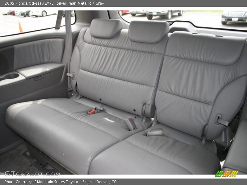Rear Seat of 2009 Odyssey EX-L