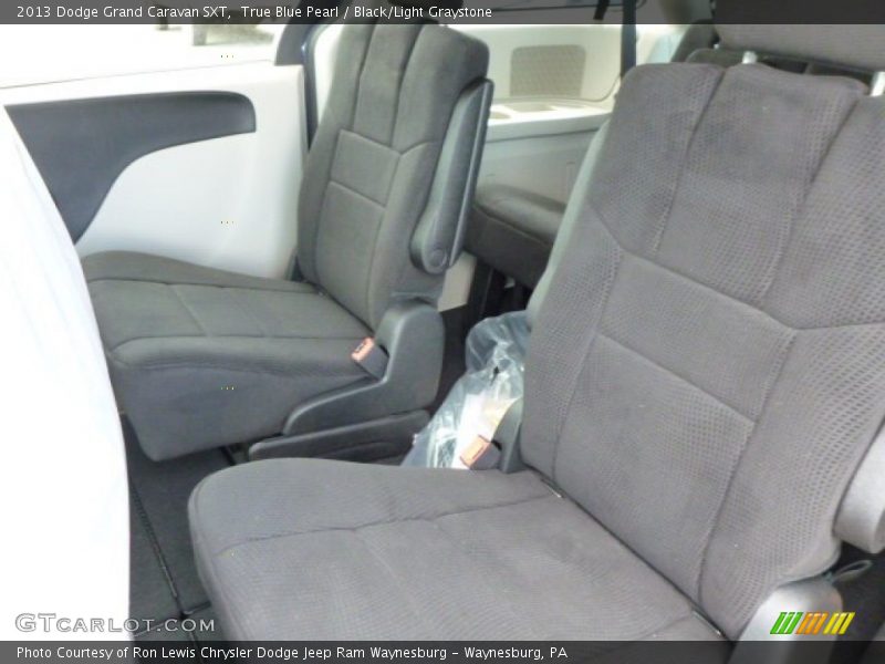 True Blue Pearl / Black/Light Graystone 2013 Dodge Grand Caravan SXT
