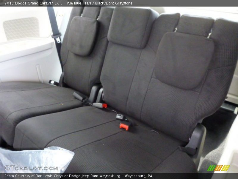 True Blue Pearl / Black/Light Graystone 2013 Dodge Grand Caravan SXT