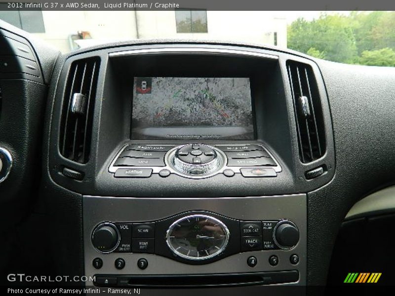 Liquid Platinum / Graphite 2012 Infiniti G 37 x AWD Sedan