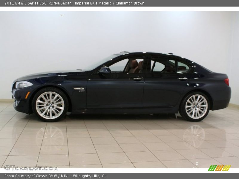  2011 5 Series 550i xDrive Sedan Imperial Blue Metallic