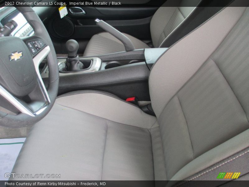Imperial Blue Metallic / Black 2012 Chevrolet Camaro LS Coupe
