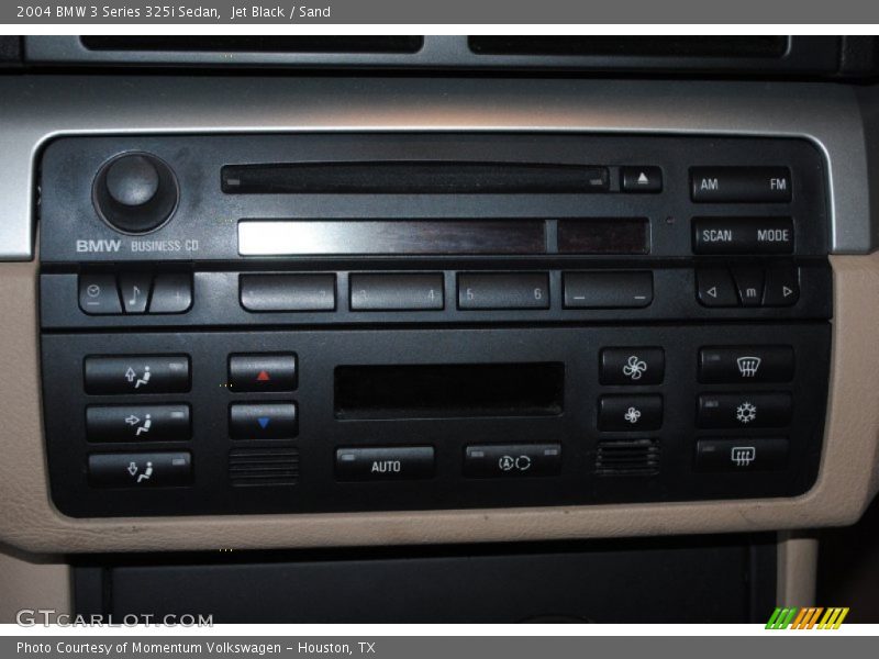 Jet Black / Sand 2004 BMW 3 Series 325i Sedan