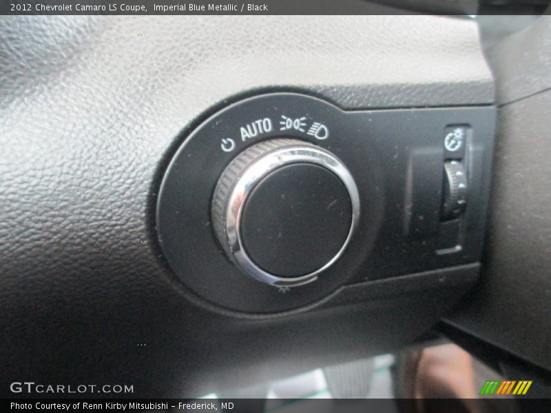 Imperial Blue Metallic / Black 2012 Chevrolet Camaro LS Coupe