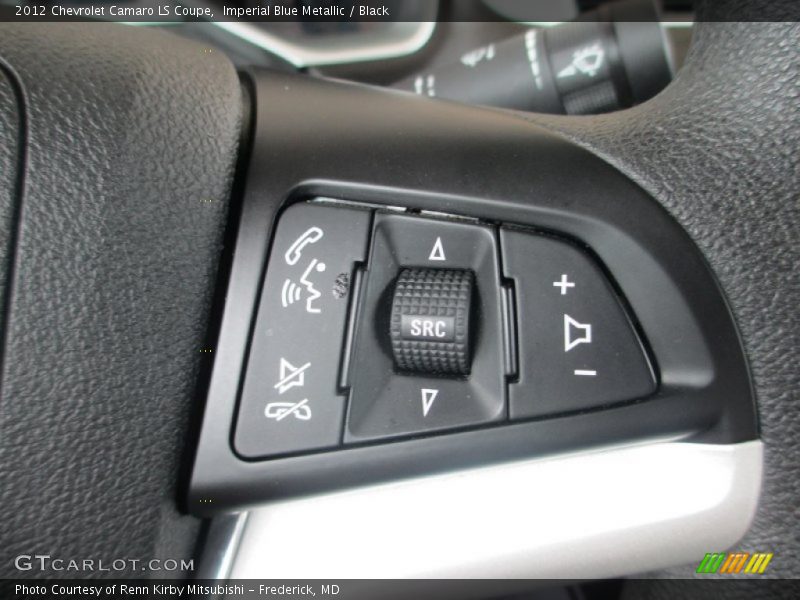 Imperial Blue Metallic / Black 2012 Chevrolet Camaro LS Coupe