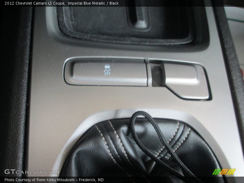 Imperial Blue Metallic / Black 2012 Chevrolet Camaro LS Coupe