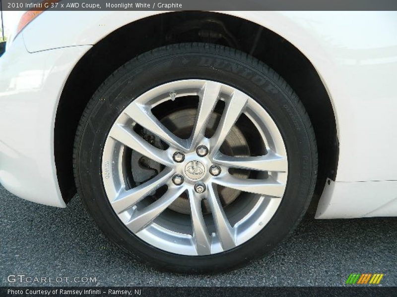  2010 G 37 x AWD Coupe Wheel