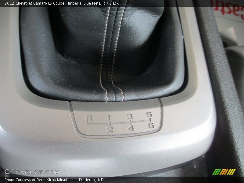Imperial Blue Metallic / Black 2012 Chevrolet Camaro LS Coupe