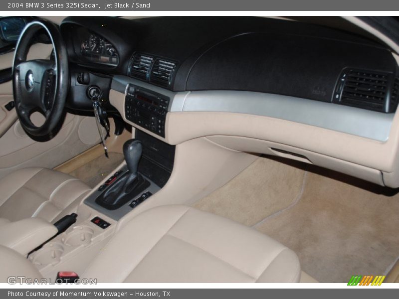 Jet Black / Sand 2004 BMW 3 Series 325i Sedan