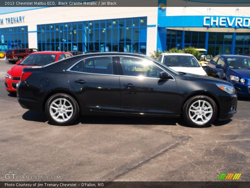 Black Granite Metallic / Jet Black 2013 Chevrolet Malibu ECO