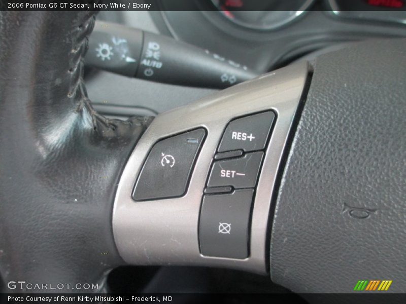 Ivory White / Ebony 2006 Pontiac G6 GT Sedan