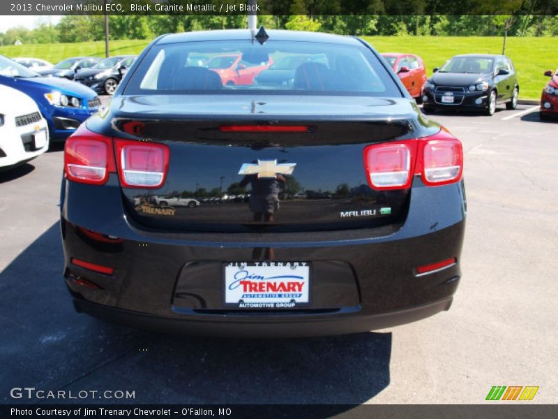 Black Granite Metallic / Jet Black 2013 Chevrolet Malibu ECO
