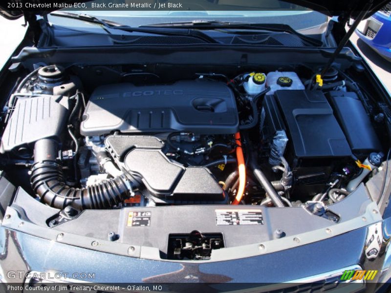 Black Granite Metallic / Jet Black 2013 Chevrolet Malibu ECO