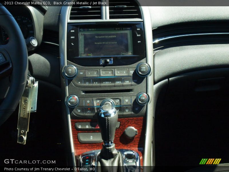 Black Granite Metallic / Jet Black 2013 Chevrolet Malibu ECO