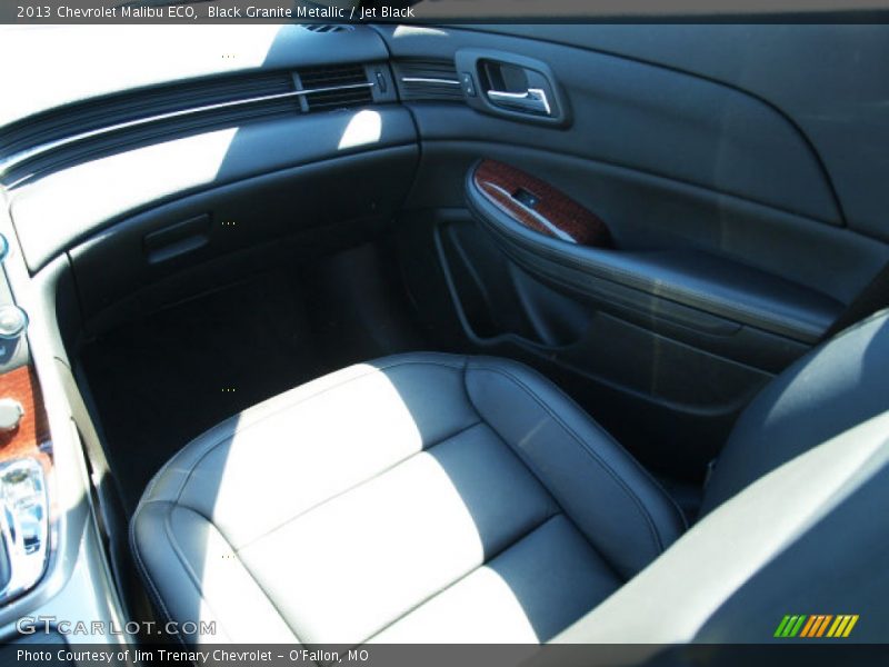 Black Granite Metallic / Jet Black 2013 Chevrolet Malibu ECO