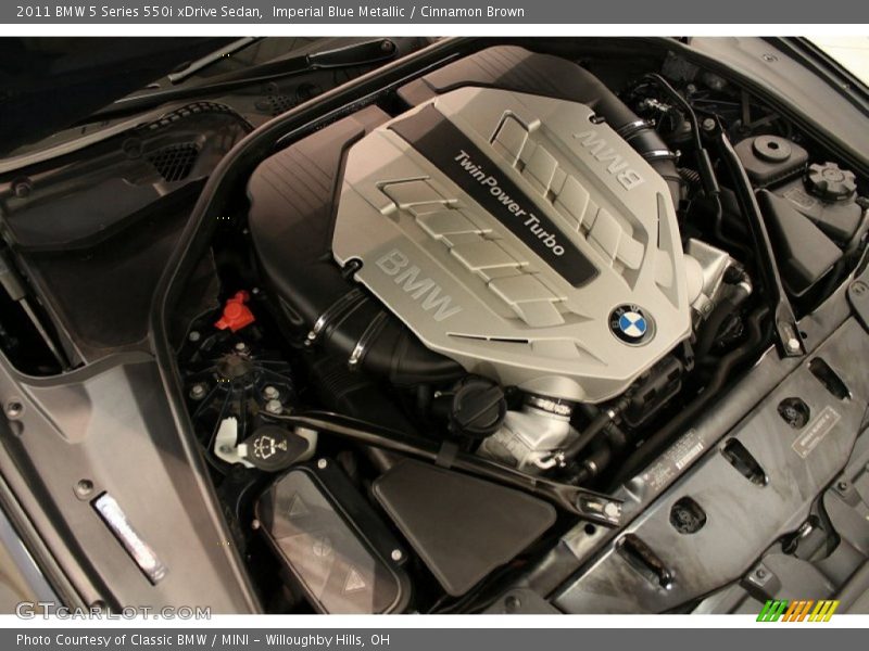  2011 5 Series 550i xDrive Sedan Engine - 4.4 Liter TwinPower Turbocharged DFI DOHC 32-Valve VVT V8