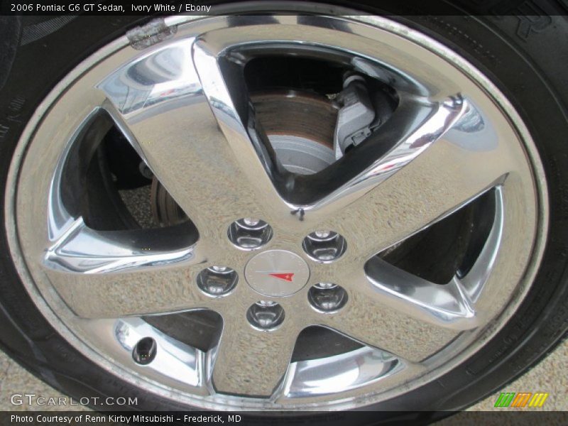 Ivory White / Ebony 2006 Pontiac G6 GT Sedan