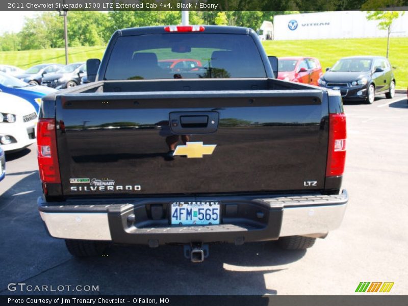 Black / Ebony 2011 Chevrolet Silverado 1500 LTZ Extended Cab 4x4