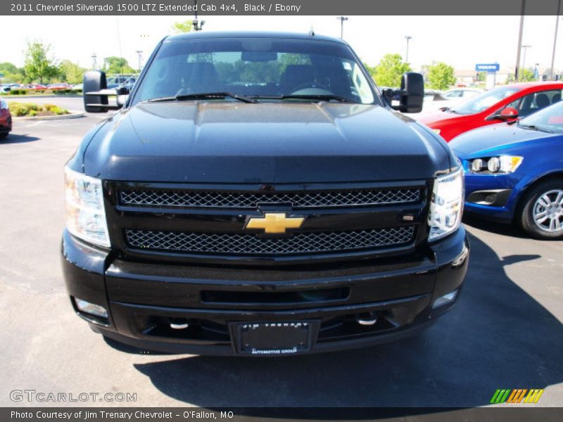 Black / Ebony 2011 Chevrolet Silverado 1500 LTZ Extended Cab 4x4
