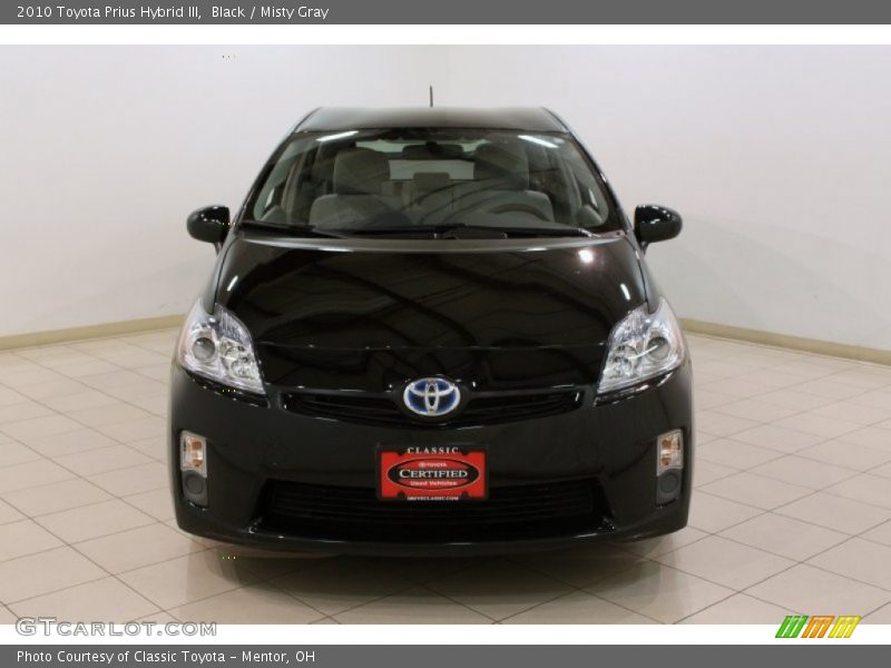 Black / Misty Gray 2010 Toyota Prius Hybrid III