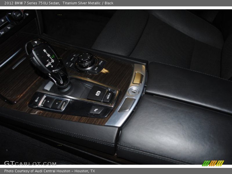 Titanium Silver Metallic / Black 2012 BMW 7 Series 750Li Sedan