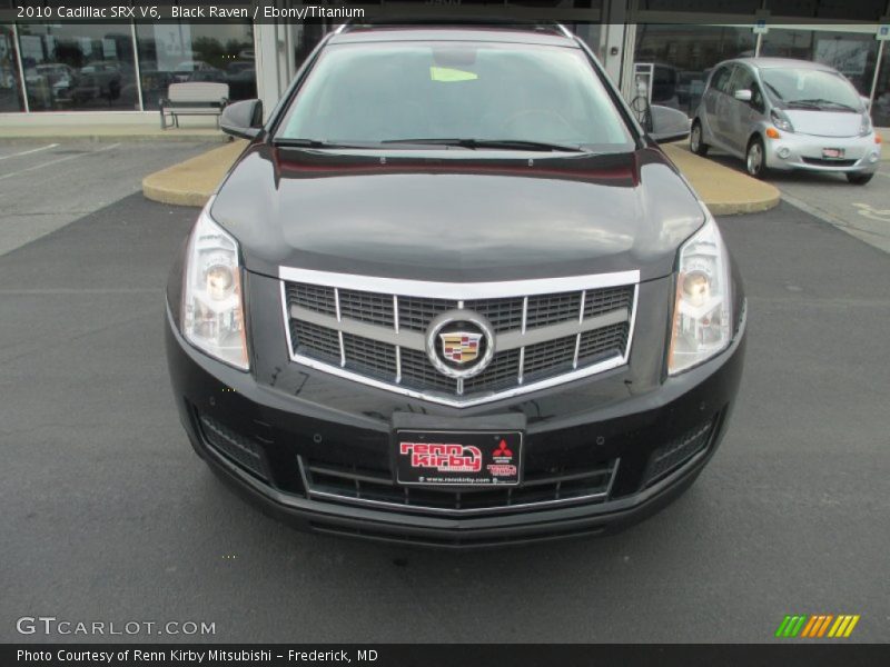 Black Raven / Ebony/Titanium 2010 Cadillac SRX V6