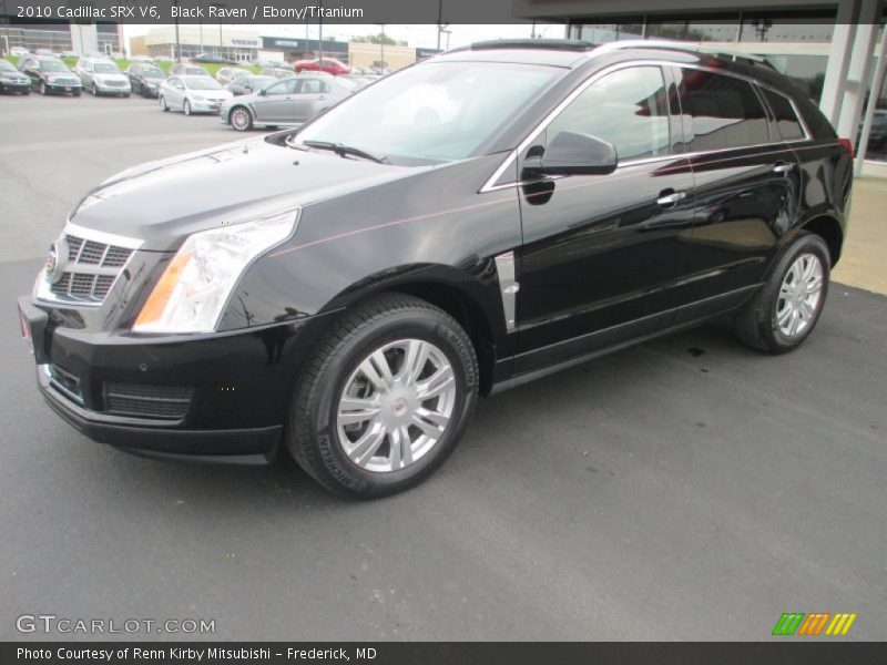 Front 3/4 View of 2010 SRX V6