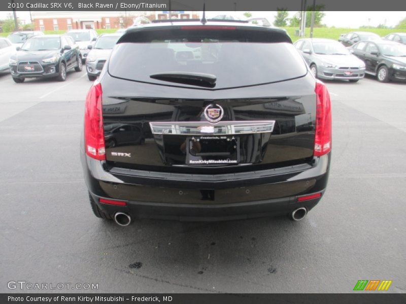 Black Raven / Ebony/Titanium 2010 Cadillac SRX V6