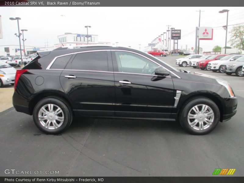 Black Raven / Ebony/Titanium 2010 Cadillac SRX V6