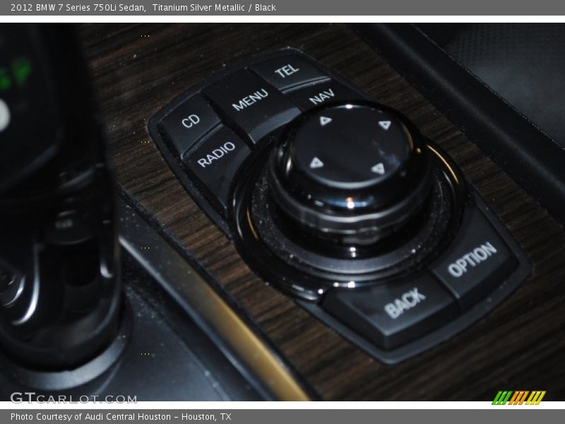 Titanium Silver Metallic / Black 2012 BMW 7 Series 750Li Sedan