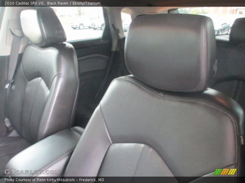 Black Raven / Ebony/Titanium 2010 Cadillac SRX V6