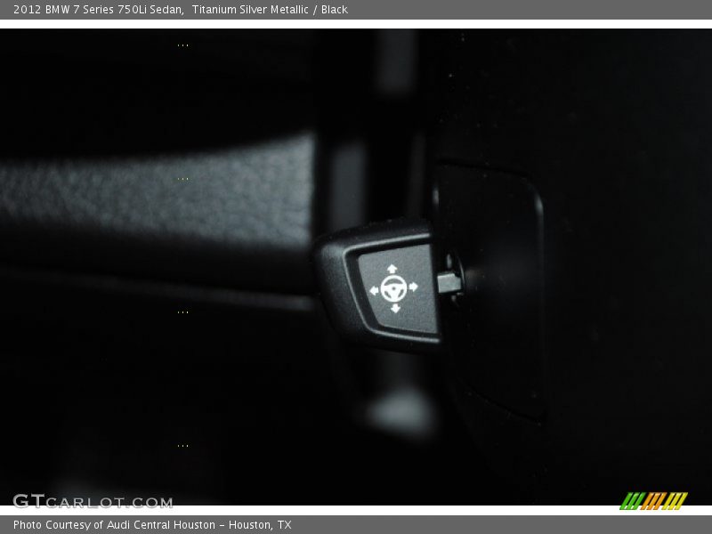 Titanium Silver Metallic / Black 2012 BMW 7 Series 750Li Sedan