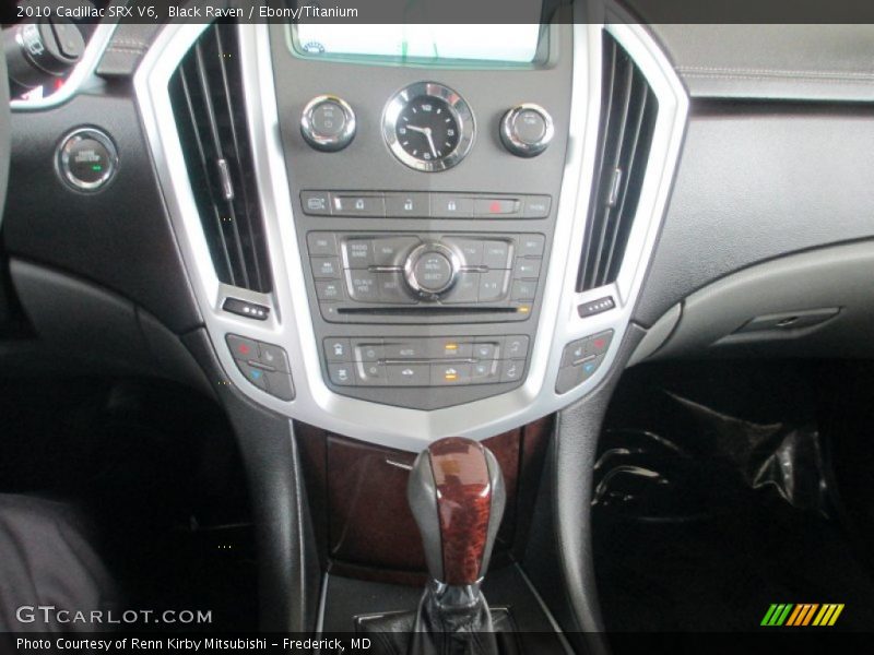 Black Raven / Ebony/Titanium 2010 Cadillac SRX V6