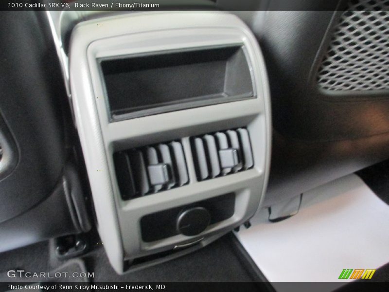 Black Raven / Ebony/Titanium 2010 Cadillac SRX V6