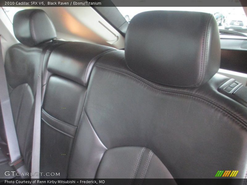 Black Raven / Ebony/Titanium 2010 Cadillac SRX V6