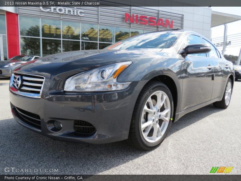 Metallic Slate / Charcoal 2013 Nissan Maxima 3.5 SV